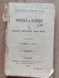 Novele si schite- Alarcon, Bret Harte,Mark Twain