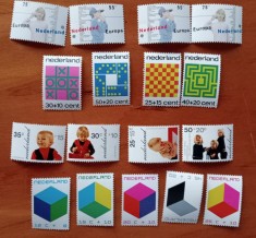 OLANDA-LOT 4 SERII COMP&#039;&#039;-EU-CEPT&#039;&#039;-MNH NESTAMP. -Calitate EXTRA