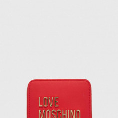 Love Moschino portofel femei, culoarea roz