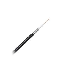 Cablu coaxial RG58 50 ohmi 5mm PVC negru Cabletech foto