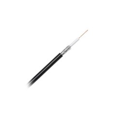 Cablu coaxial RG58 50 ohmi 5mm PVC negru Cabletech