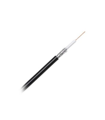 Cablu coaxial RG58 50 ohmi 5mm PVC negru Cabletech foto