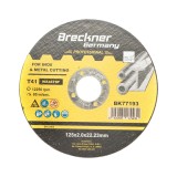 Disc pentru taiere si polizare inox T41 125x2.0x22.23 mm Breckner Germany