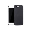 Husa protectie pentru iPhone 7/8 tip carcasa slim din silicon mat, Negru, ALC MOBILE
