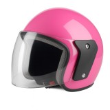 Casca moto/scuter unisex, cu vizor, marime universala 55-60cm, Roz