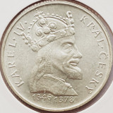 584 Cehoslovacia 100 Korun 1978 King Charles IV km 93 argint, Europa