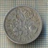 12155 MONEDA -MAREA BRITANIE - SIXPENCE -ANUL 1961 -STAREA CARE SE VEDE, America Centrala si de Sud