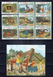 Anguilla 1982 - Crăciun, Disney, serie si colita neuzata