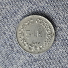 5 lei 1950 - Romania R.P.