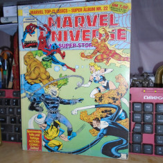 REVISTA BENZI DESENATE : MARVEL UNIVERSE - SUPER ALBUM , NR. 22 / 1994 (GERMANA)