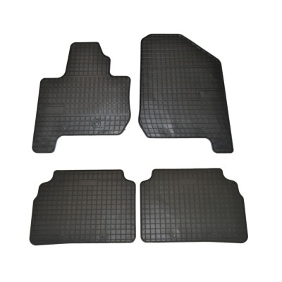 Set covorase auto din cauciuc Kia Soul Ev 2014-2019 culoare Negru, presuri BestAutoVest, 4 buc. foto