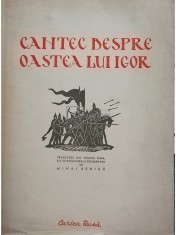 Mihai Beniuc (trad.) - Cantec despre oastea lui Igor (Editia: 1951) foto