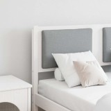 vidaXL Tăblie cap Altele Alb 120 cm Lemn masiv de pin 878968