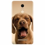 Husa silicon pentru Xiaomi Remdi Note 3, Cute Yawning Puppy