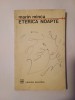 Marin Mincu - Eterica noapte (1972, Albatros, editie limitata 640 ex.) coperta Mihai S&icirc;nzianu, portret Silvan - studii literare