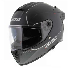 Casca integrala pentru scuter - motocicleta Axxis Hawk SV A2 titanium mat (ochelari soare integrati) &ndash; tip viziera: MT-V-31 S (55/56cm)