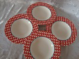 SET / SERVICIU 4 FARFURII ADANCI DIN PORTELAN VILLEROY &amp; BOCH