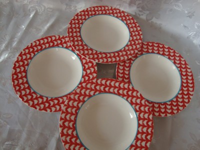 SET / SERVICIU 4 FARFURII ADANCI DIN PORTELAN VILLEROY &amp;amp; BOCH foto