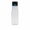 Sticla de apa 600 ml, capac care monitorizeaza consumul de apa, XD by AleXer, AA, tritan, pp, transparent, breloc inclus