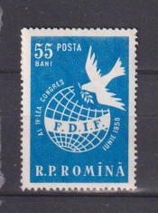 AL 6-LEA F.D.I.F. - VIENA LP 455 MNH foto