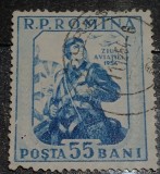 Romania 1954 LP 372 ziua aviatiei 1v. stampilat