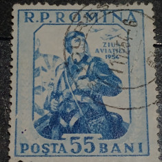 Romania 1954 LP 372 ziua aviatiei 1v. stampilat