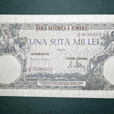 Bancnota Romania 100.000 lei 8 Mai 1947