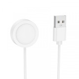 Incarcator Wireless pentru Smartwatch HOCO Y30, USB-A, Alb