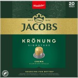 Capsule cafea Jacobs Kronung Crema compatibile Nesspresso,20 capsule,104 g