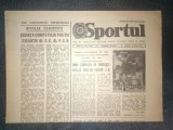 ZIARUL SPORTUL 10 MARTIE 1984 ETPA DIVIZIA A INTERVIU MIRCEA LUCESCU