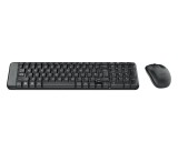 Tastatura LOGITECH Wireless Combo MK220, Fara fir, Negru