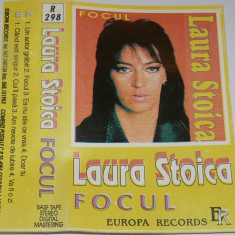 Casetă audio Laura Stoica ‎– Focul,casa Europa Records