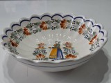 Bol mare de servire Vintage Henriot Quimper Franța