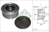 INA 535 0087 10 Sistem roata libera, generator