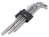 Set Chei Imbus Hex-Plus Sferic Oțel Inoxidabil 9 Bucăți