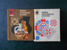 ION N. SUSALA - GHIDUL ARTIZANULUI AMATOR 2 volume foto