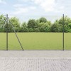 Gard Hexagonal Gri 1.6 x 25 m Oțel