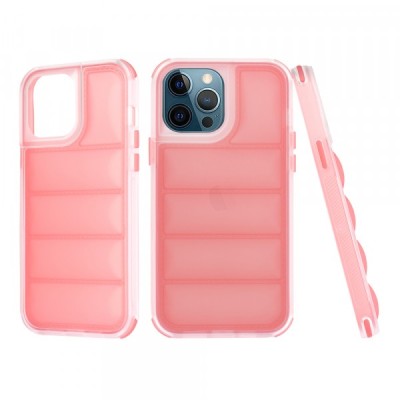 Husa pentru Apple iPhone 12 Pro Max, Techsuit, Wave Shield, Rosie foto
