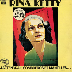 Vinil 2XLP Rina Ketty ‎– J'attendrai - Sombreros Et Mantilles... (VG+)