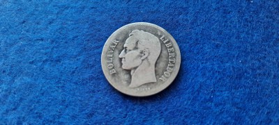 VENEZUELA 2 BOLIVARES 1935 foto