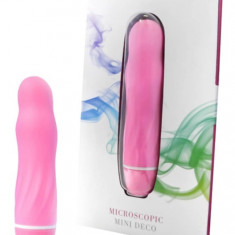 Vibrator Therapy Microscopic Mini Deco Pink, 12.5x2.5 cm