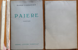 Mateiu I. Caragiale , Pajere ; Versuri , 1936 , editia 1 , exemplar K , de lux