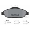 Placute frana Peugeot 3008 Mpv (0u) 05.09-12.17, 3008 Van (0u) 05.09-12.17, 308 Cc (4b) 02.09-12.15, 308 I (4a 4c) 09.07-12.16 , Fata, TEXTAR