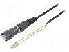 Conector fibra optica, {{Subtip conector}}, 2 pini, BULGIN - PXF6051BAA