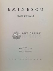Proza literara (format mare) - 1964 - Mihai Eminescu (X62)