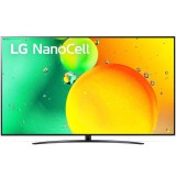 Televizor LG NanoCell LED 75NANO763QA, 189 cm, Smart, 4K Ultra HD, Clasa G, 190 cm