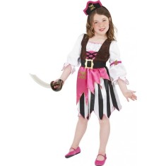 Costum pirati fetite 7-9 ani