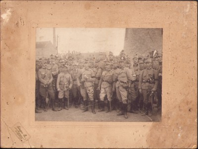 HST PM51 Poză militari austro-ungari &amp;icirc;n campanie studio Singer Zombor foto