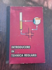 INTRODUCERE IN TEHNICA REGLARII - HUGO WITTMERS