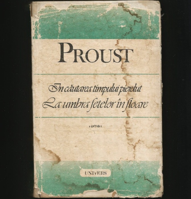&Icirc;N CĂUTAREA TIMPULUI PIERDUT - LA UMBRA FETELOR &Icirc;N FLOARE - PROUST - ROMAN